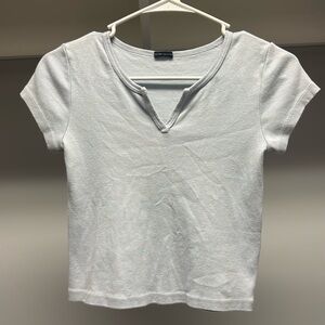 Baby Blue Brandy Melville Crop Top